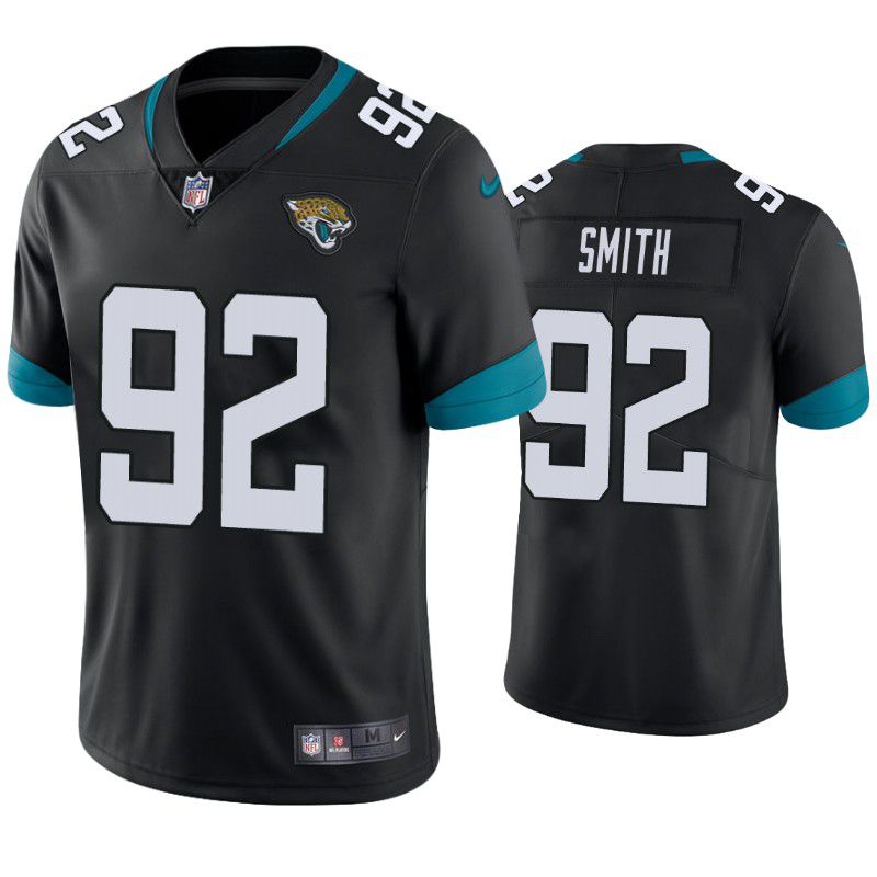 Men Jacksonville Jaguars #92 Jordan Smith Nike Black Limited NFL Jersey->jacksonville jaguars->NFL Jersey